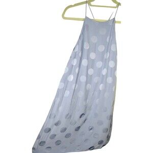 Cooper St Blue Polka Dot Shift Mini Dress Size 4